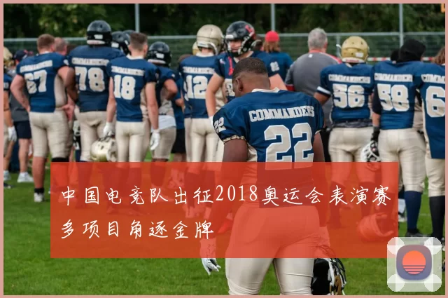 中国电竞队出征2018奥运会表演赛多项目角逐金牌