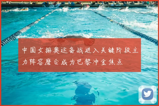 中国女排奥运备战进入关键阶段主力阵容磨合成为巴黎冲金焦点