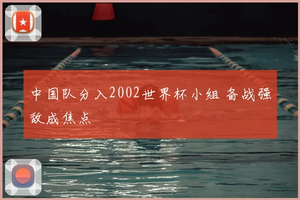 中国队分入2002世界杯小组 备战强敌成焦点